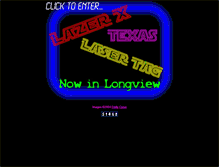 Tablet Screenshot of lazerxtx.com